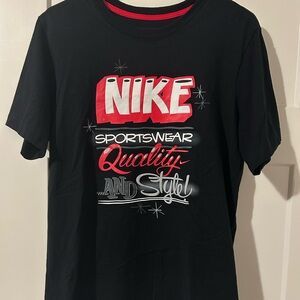 Black Nike sportswear t-shirt Beaverton Oregon #Sports #Style #1972 #Basketball